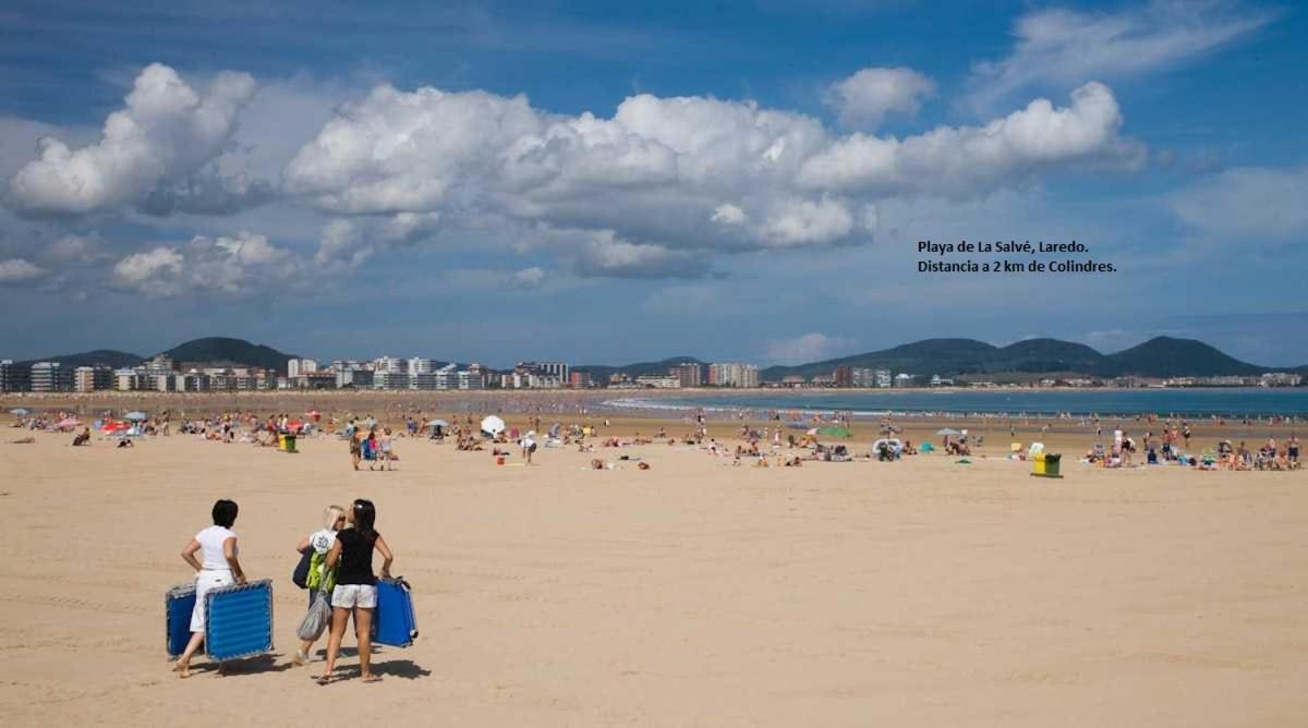 Magnifico Piso Centrico Entre El Mar Y La Montana. Apartment Colindres Bagian luar foto